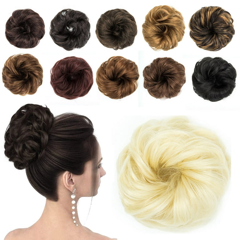 Women Fashion Curly Elastic Scrunchies Lady Hair Band Hairpiece Synthetic Sweet^